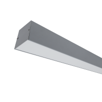 LED PROFILES FOR SURFACE MOUNTING S48 20W 4000K 1000MM GREY                                                                                                                                                                                                    